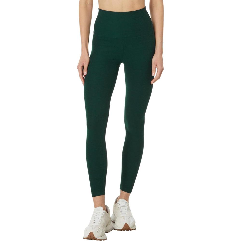 image:imageBeyond Yoga Womens Spacedye Caught in The Midi High Waisted LeggingDark Spruce Green Heather