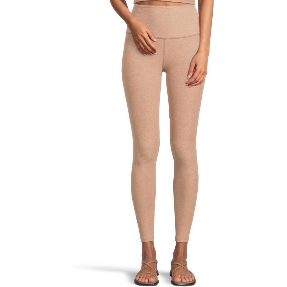 image:imageBeyond Yoga Womens Spacedye Caught in The Midi High Waisted LeggingDesert Sand Heather