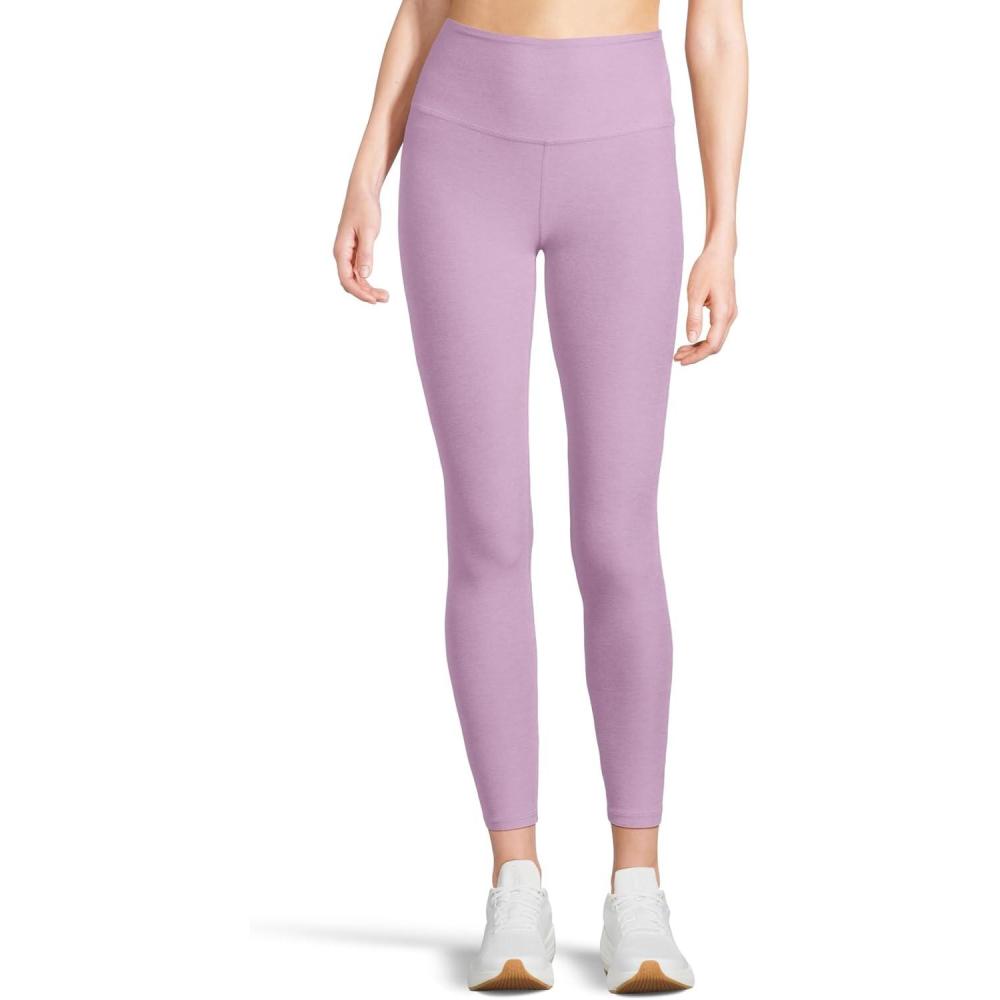 image:imageBeyond Yoga Womens Spacedye Caught in The Midi High Waisted LeggingLilac Petal Heather