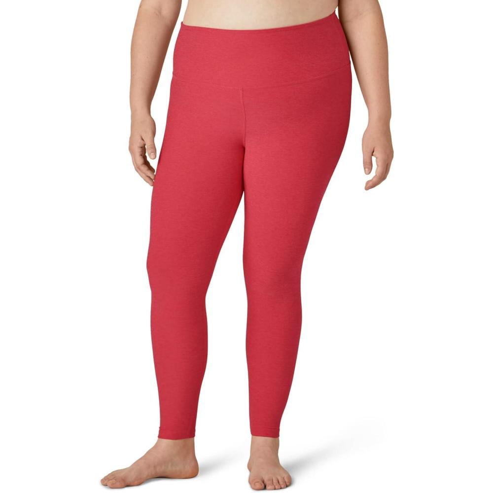 image:imageBeyond Yoga Womens Spacedye Caught in The Midi High Waisted LeggingParadise Coral Heather