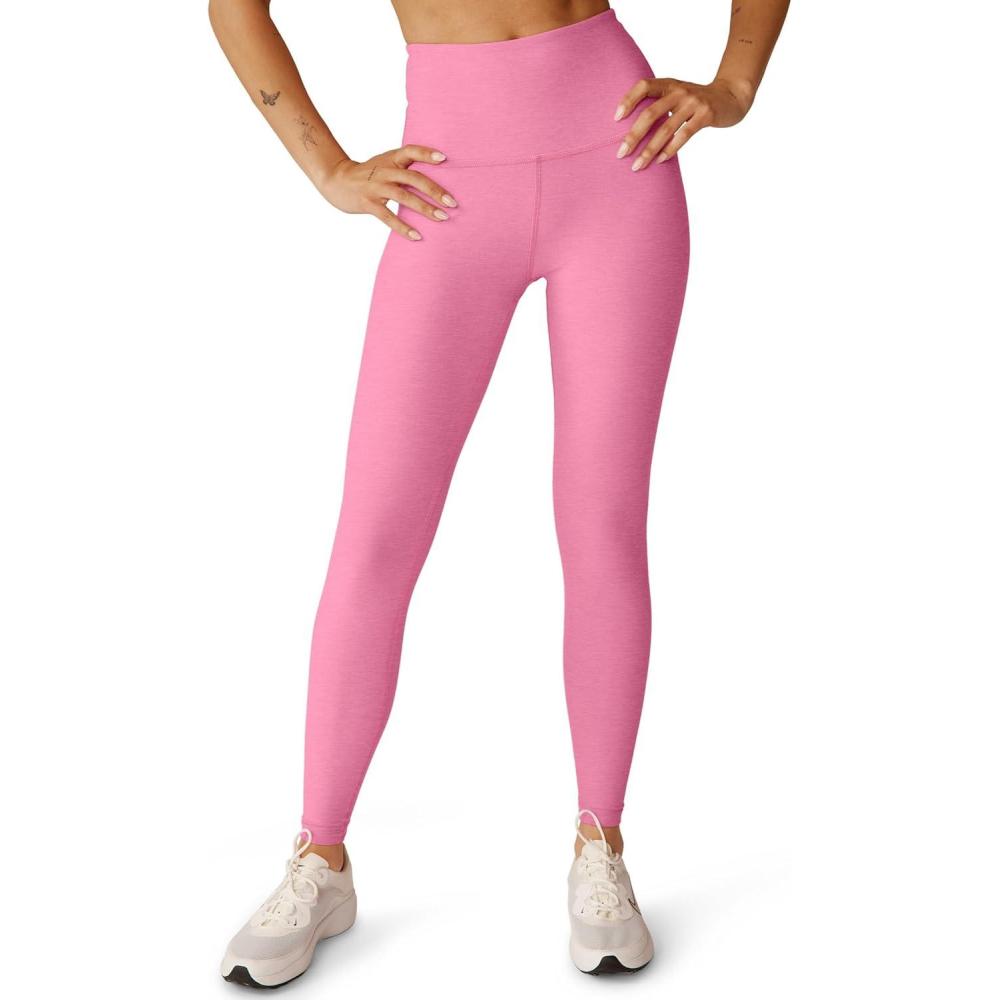 image:imageBeyond Yoga Womens Spacedye Caught in The Midi High Waisted LeggingPink Bloom Heather
