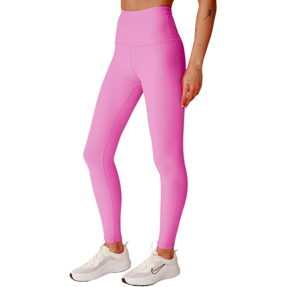 image:imageBeyond Yoga Womens Spacedye Caught in The Midi High Waisted LeggingPink Hype Heather