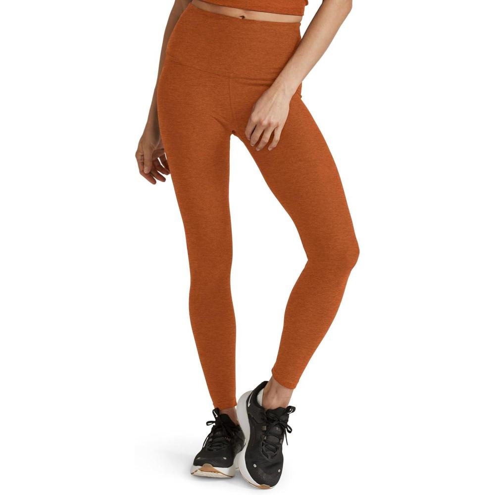 image:imageBeyond Yoga Womens Spacedye Caught in The Midi High Waisted LeggingWarm Clay Heather