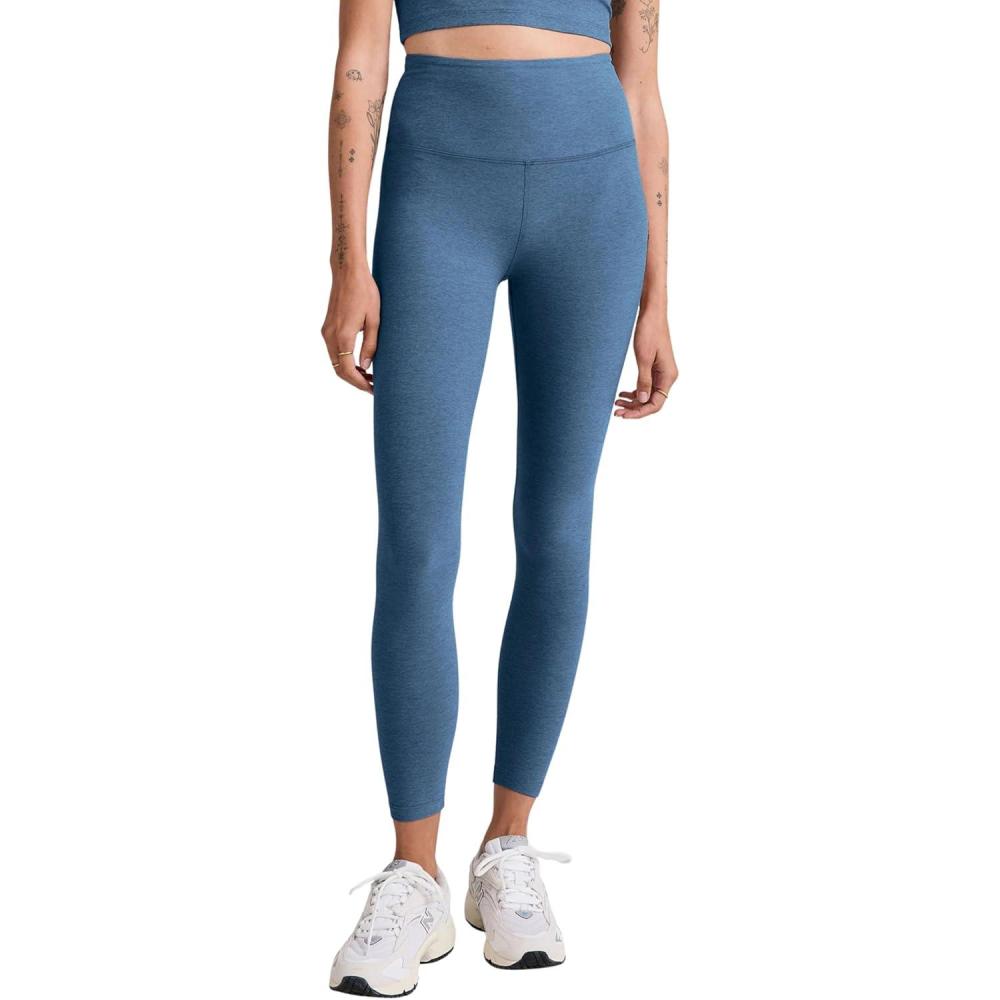 image:imageBeyond Yoga Womens Spacedye Caught in The Midi High Waisted LeggingWashed Denim