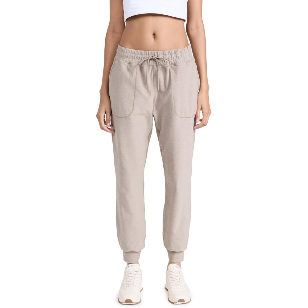 image:imageBeyond Yoga Womens Spacedye Commuter Midi JoggersBirch Heather