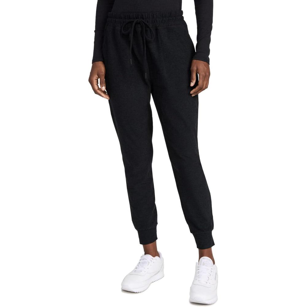 image:imageBeyond Yoga Womens Spacedye Commuter Midi JoggersDarkest Night
