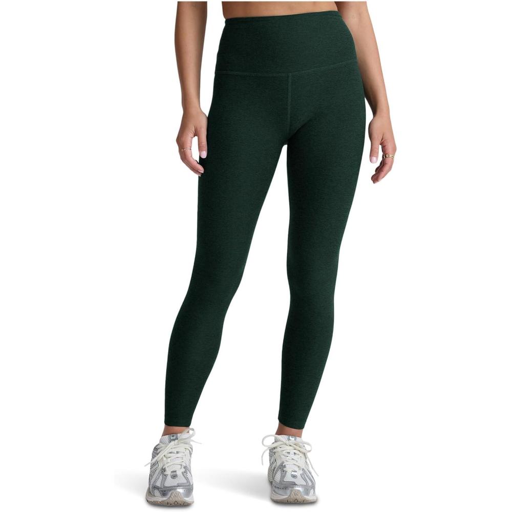 image:imageBeyond Yoga Womens Spacedye High Waisted Long LeggingsDark Spruce Green Heather