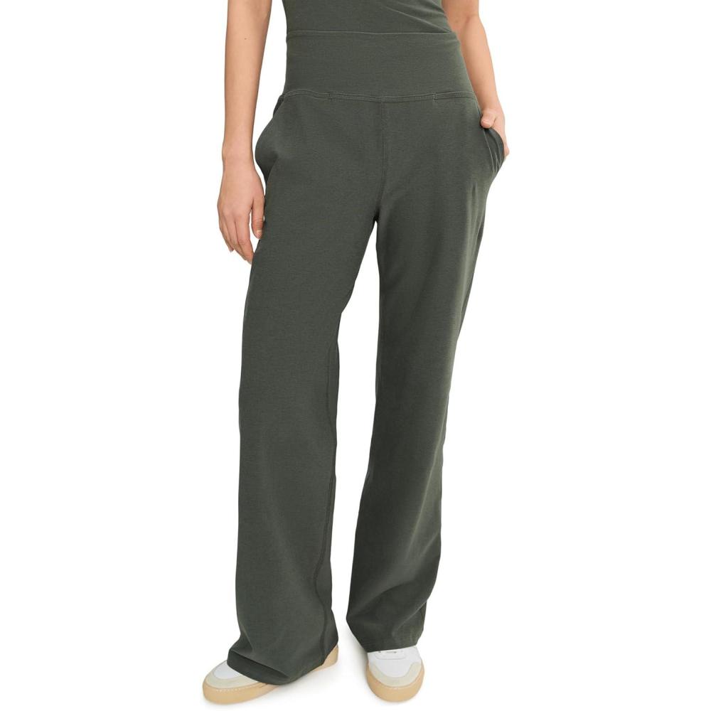 image:imageBeyond Yoga Womens Spacedye Laid Back PantDusty Forest Heather