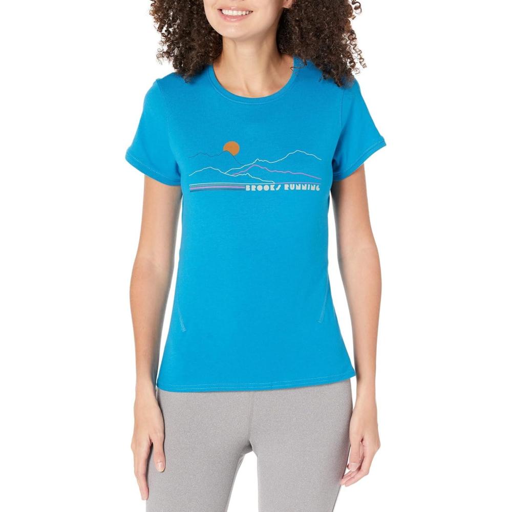 image:imageBrooks Distance Short Sleeve 20PacificBrooks Mountain Run