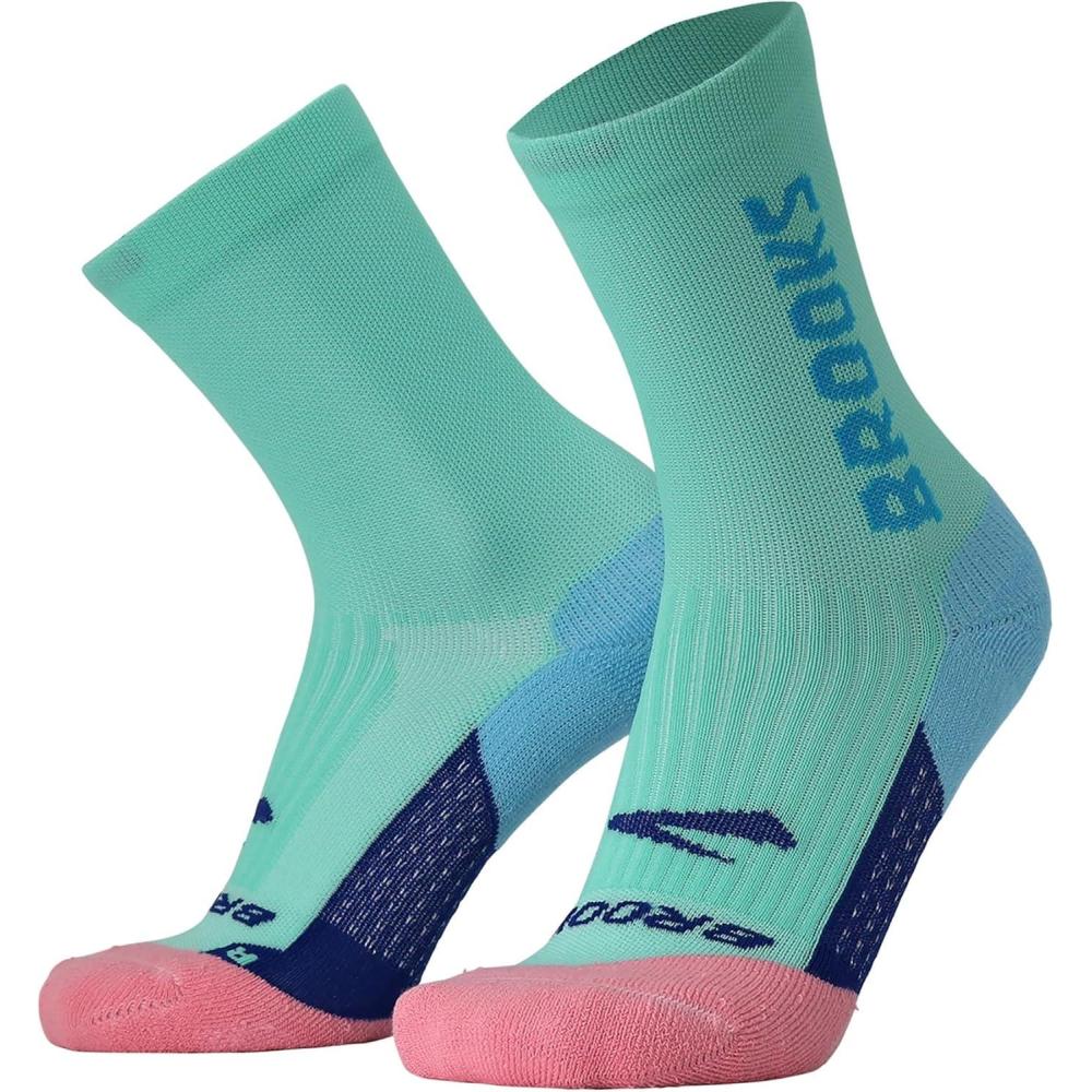 image:imageBrooks Ghost Crew Socks I Performance Running Cushioned Socks with Arch Support for Men amp WomenSalt AirBr Crew