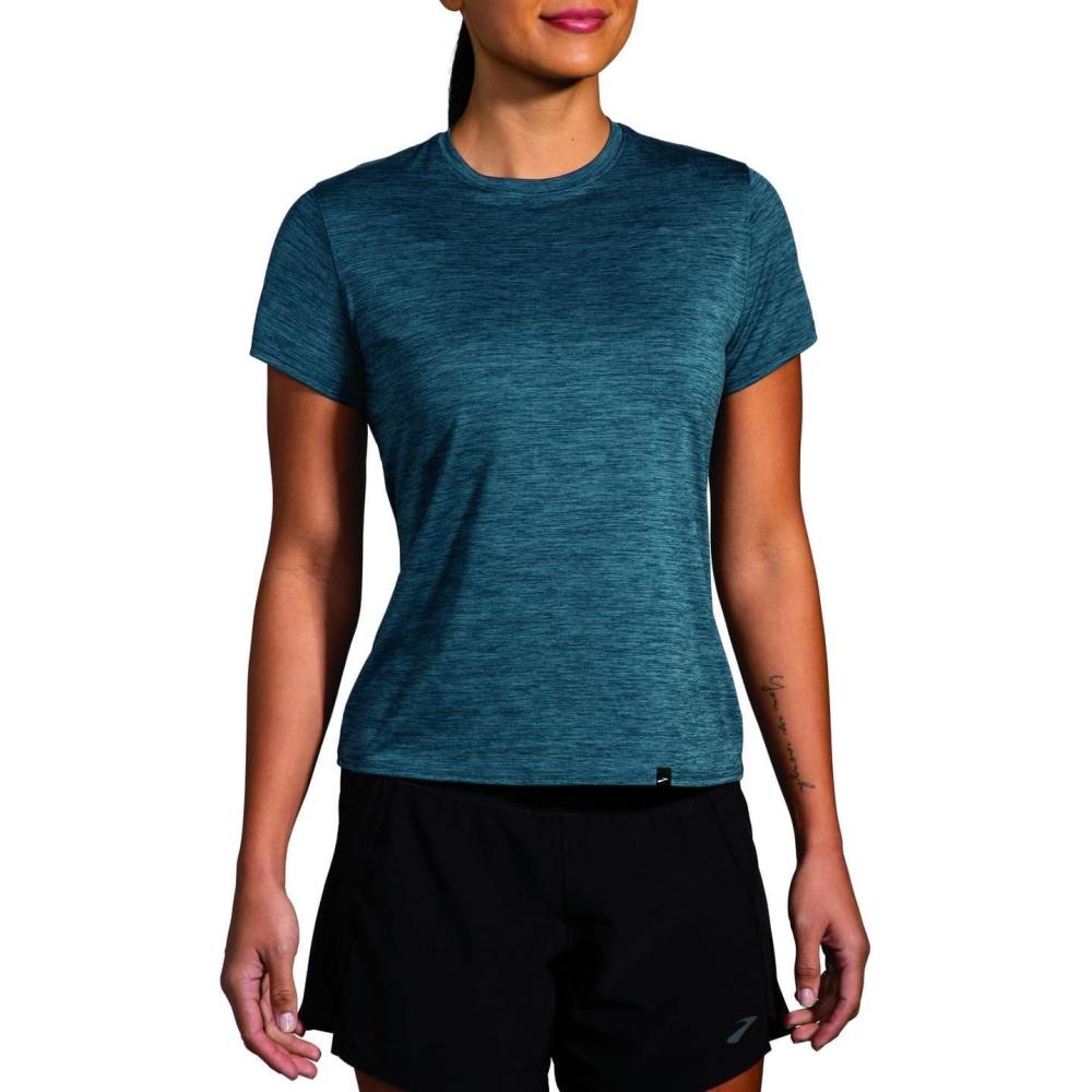 image:imageBrooks Luxe Short SleeveHeather Ocean Drive