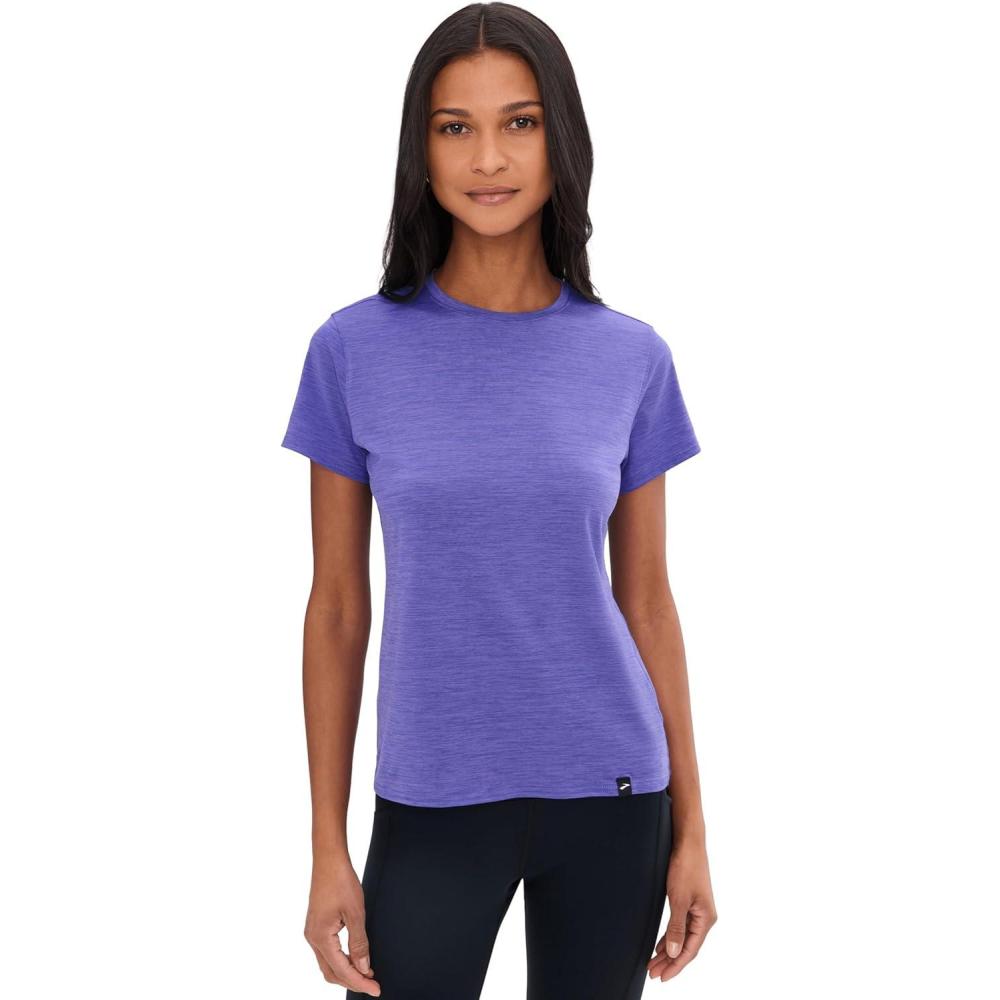 image:imageBrooks Luxe Short SleeveHeather Violet