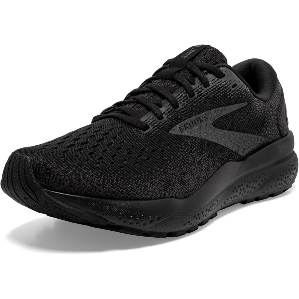 image:imageBrooks Mens Ghost 16 Neutral Running ShoeBlackBlackEbony