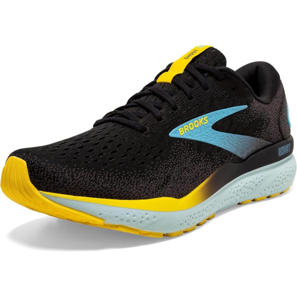 image:imageBrooks Mens Ghost 16 Neutral Running ShoeBlackForged IronBlue