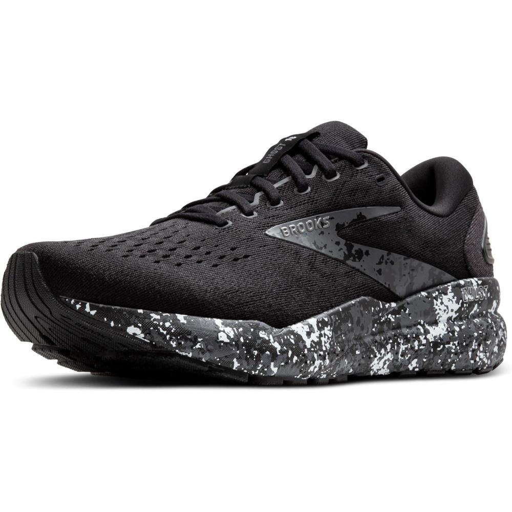 image:imageBrooks Mens Ghost 16 Neutral Running ShoeBlackIronLava