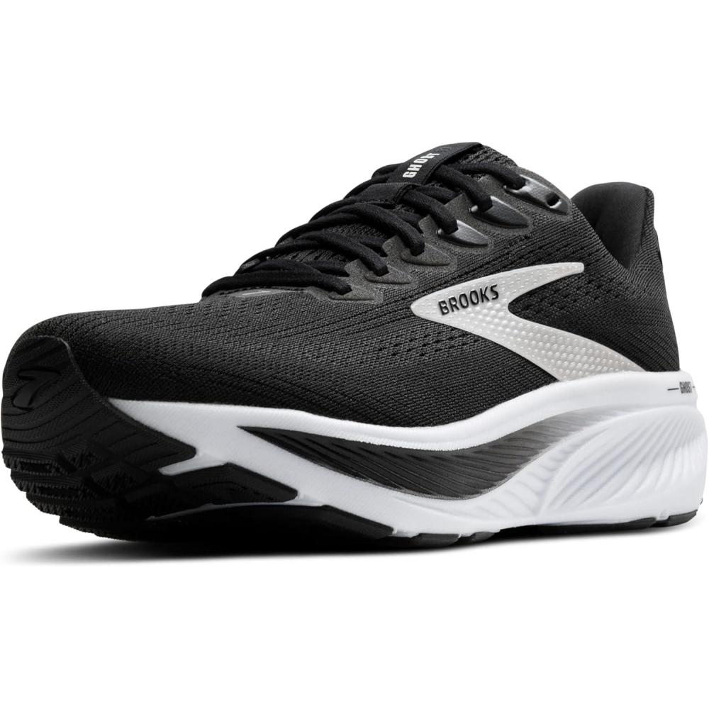 image:imageBrooks Mens Ghost 17 Neutral Running ShoeBlackGreyWhite