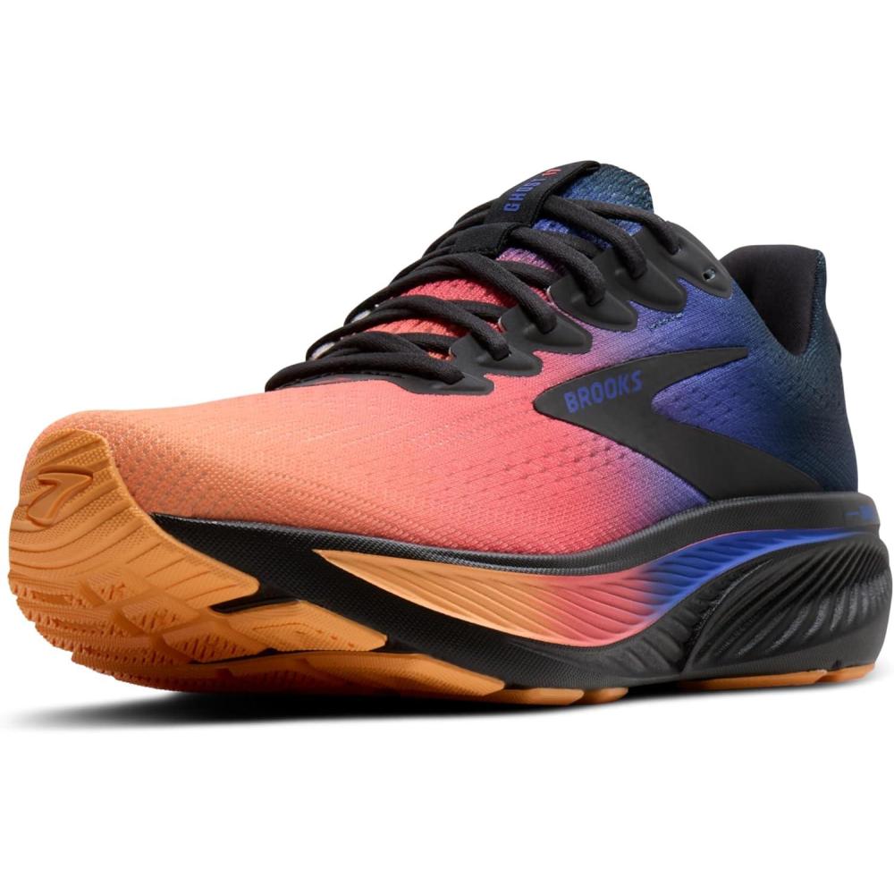 image:imageBrooks Mens Ghost 17 Neutral Running ShoeNightBluePapaya