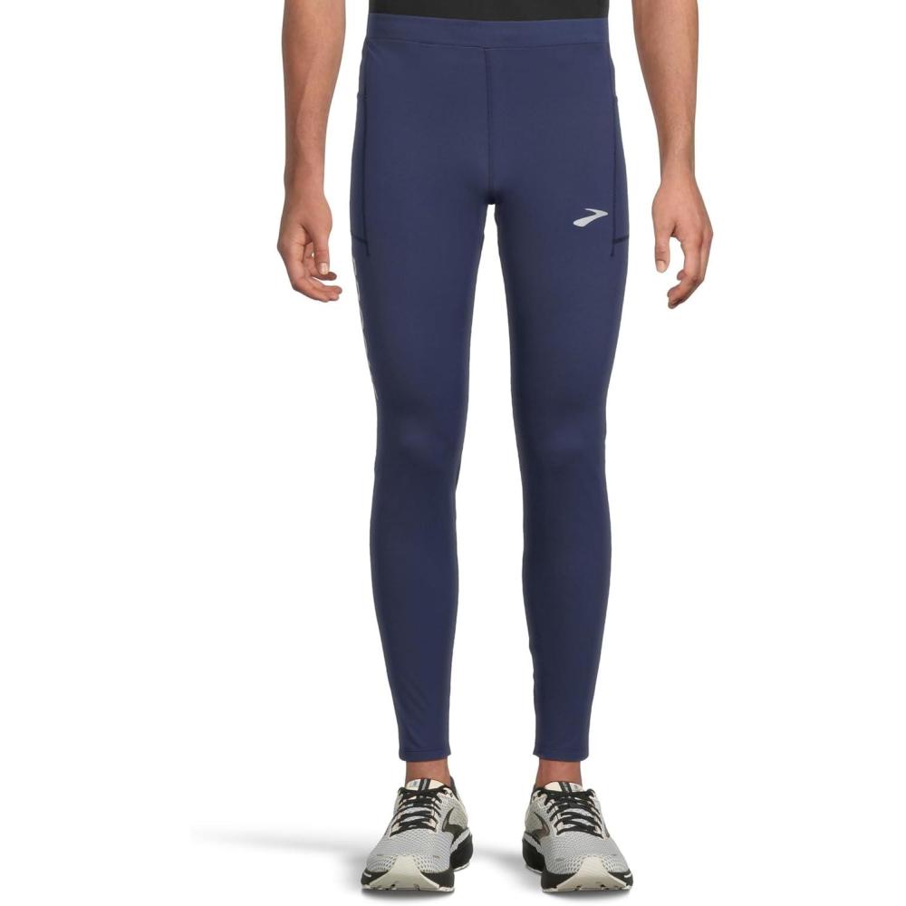 image:imageBrooks Mens Momentum Thermal Tight 20MidnightSpeed Logo