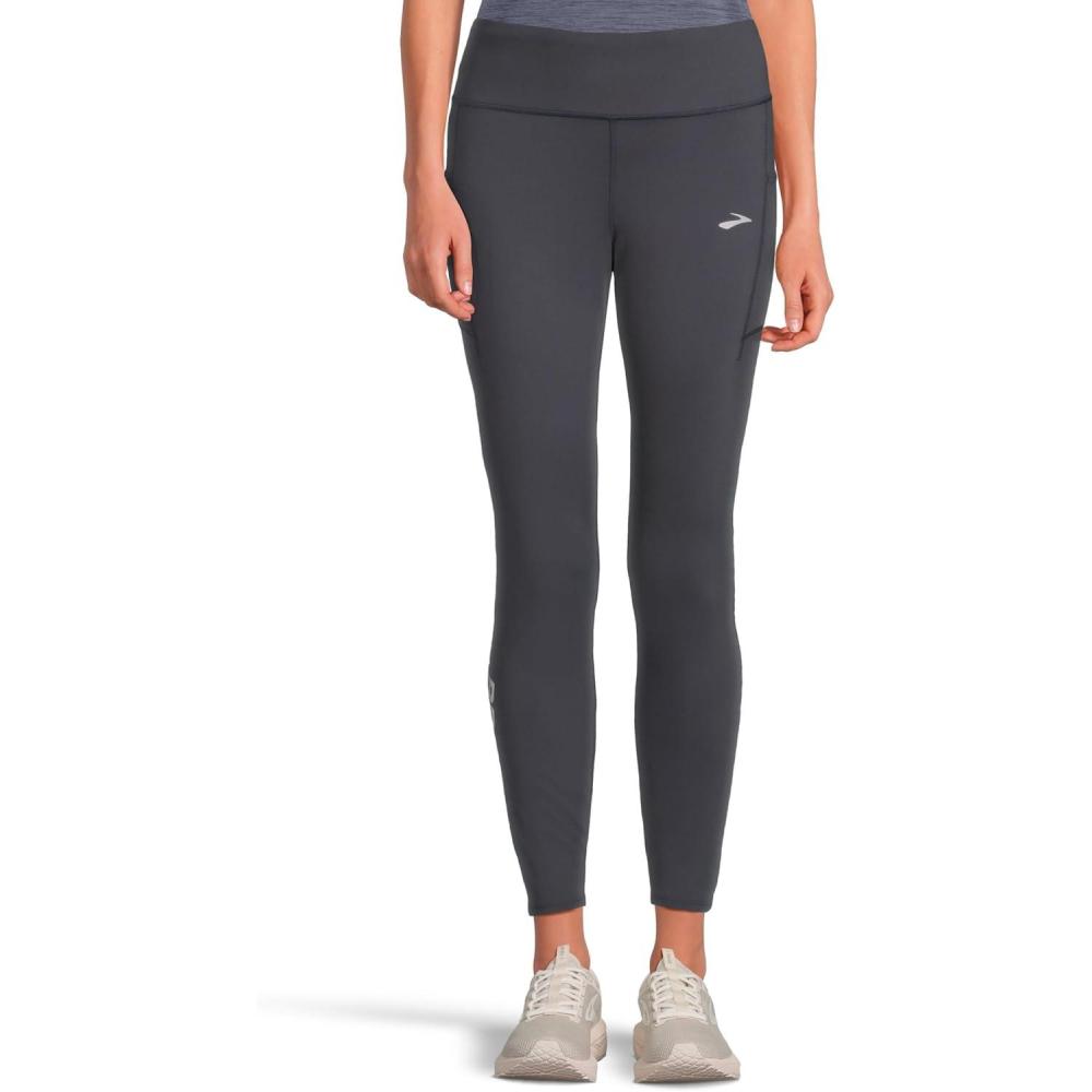 image:imageBrooks Womens Momentum Thermal Tight 20Dark NightshadowSpeed Logo