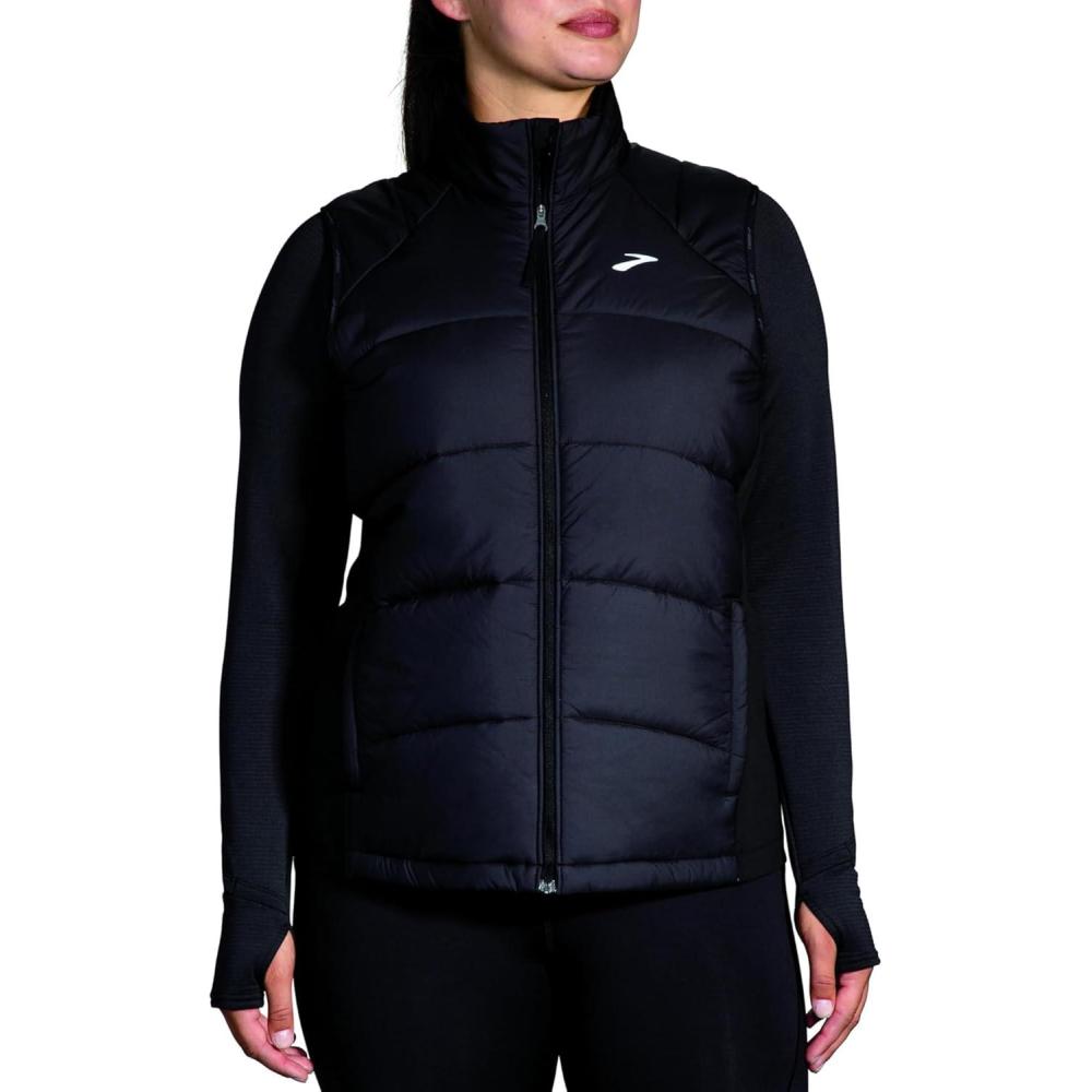 image:imageBrooks womens Shield Hybrid Vest 30Black