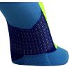 Brooks Ghost Crew Socks I Performance Running Cushioned Socks with Arch Support for Men & Women(Neon Yellow/Br Crew)