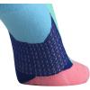Brooks Ghost Crew Socks I Performance Running Cushioned Socks with Arch Support for Men & Women(Salt Air/Br Crew)