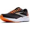 Black/Orange/White