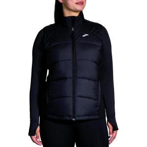 Brooks womens Shield Hybrid Vest 3.0(Black)