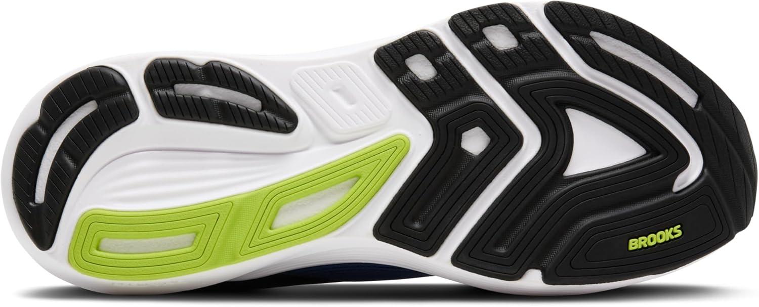 image:imageBrooks Mens Revel 8 Neutral Running amp Walking ShoeNavy PeonyBlackAcid Lime
