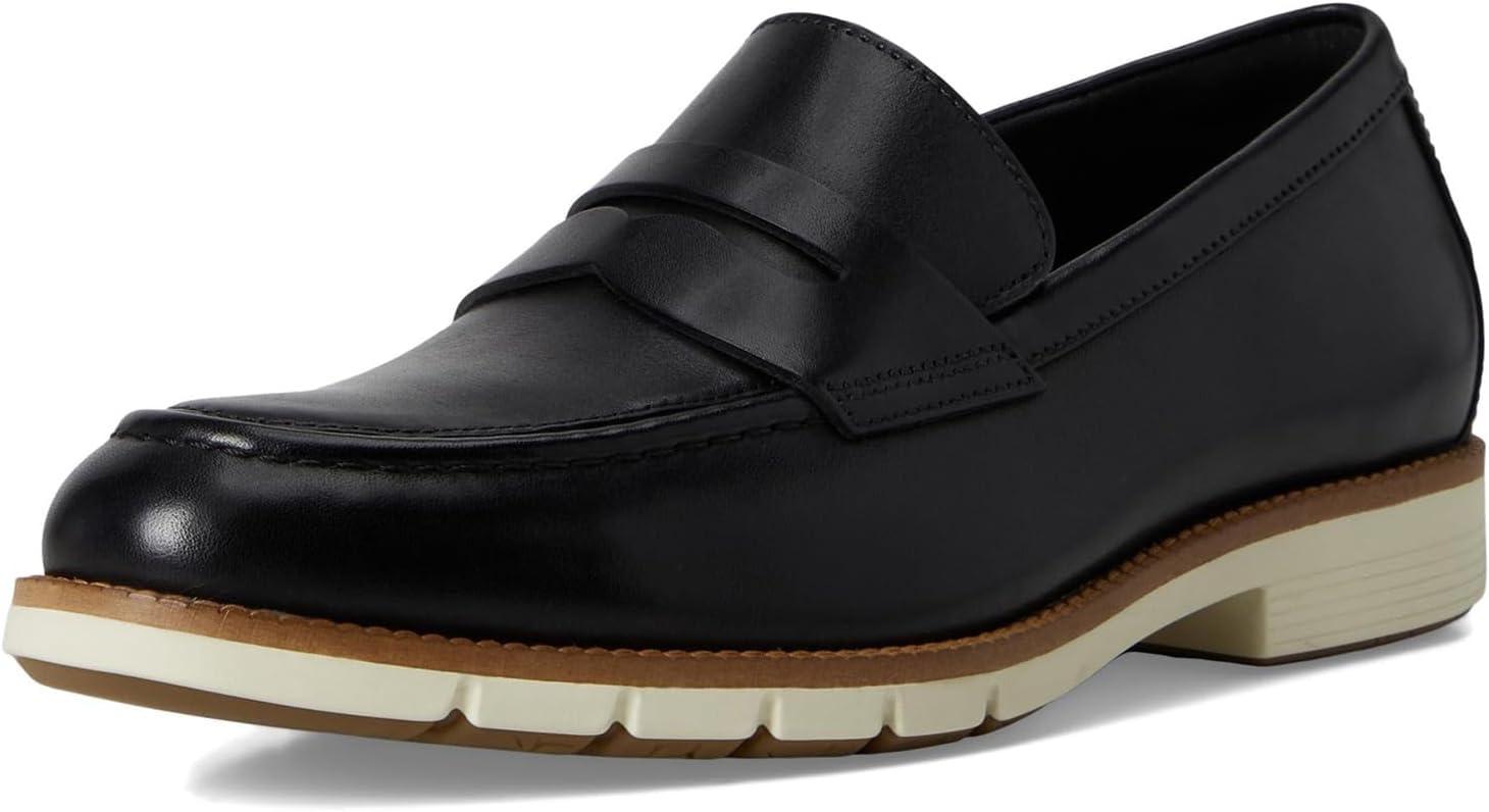 image:imageCole Haan Mens Flexgrand Penny LoafersBlackIvory