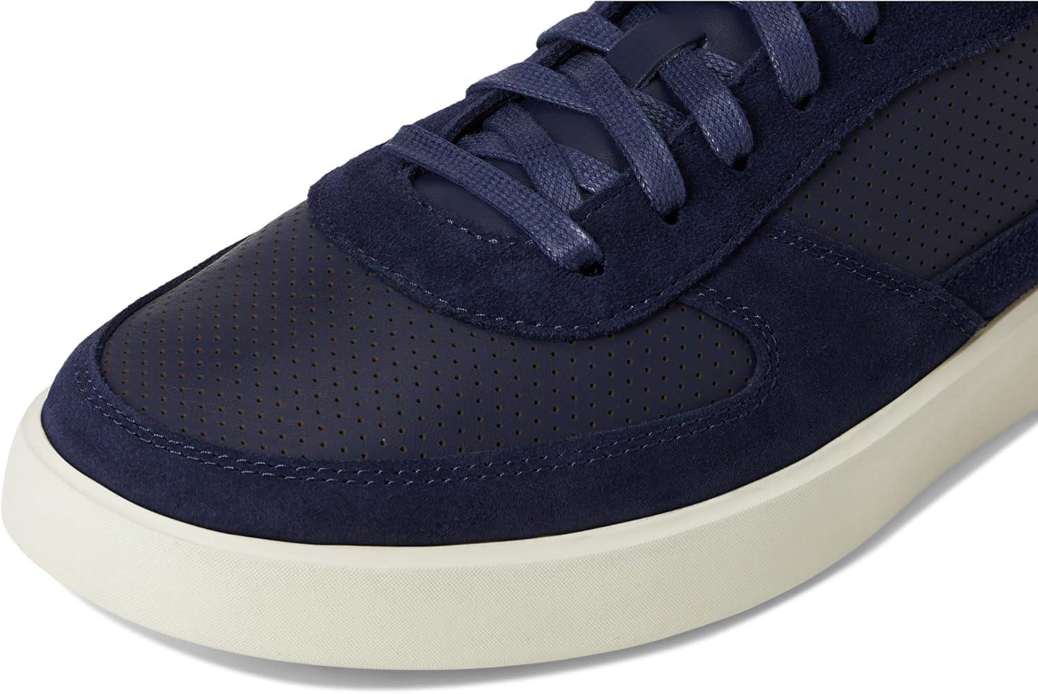 image:imageCole Haan Mens Grand Crosscourt Daily Court SneakersMidnight MoonSilver BirchIvory