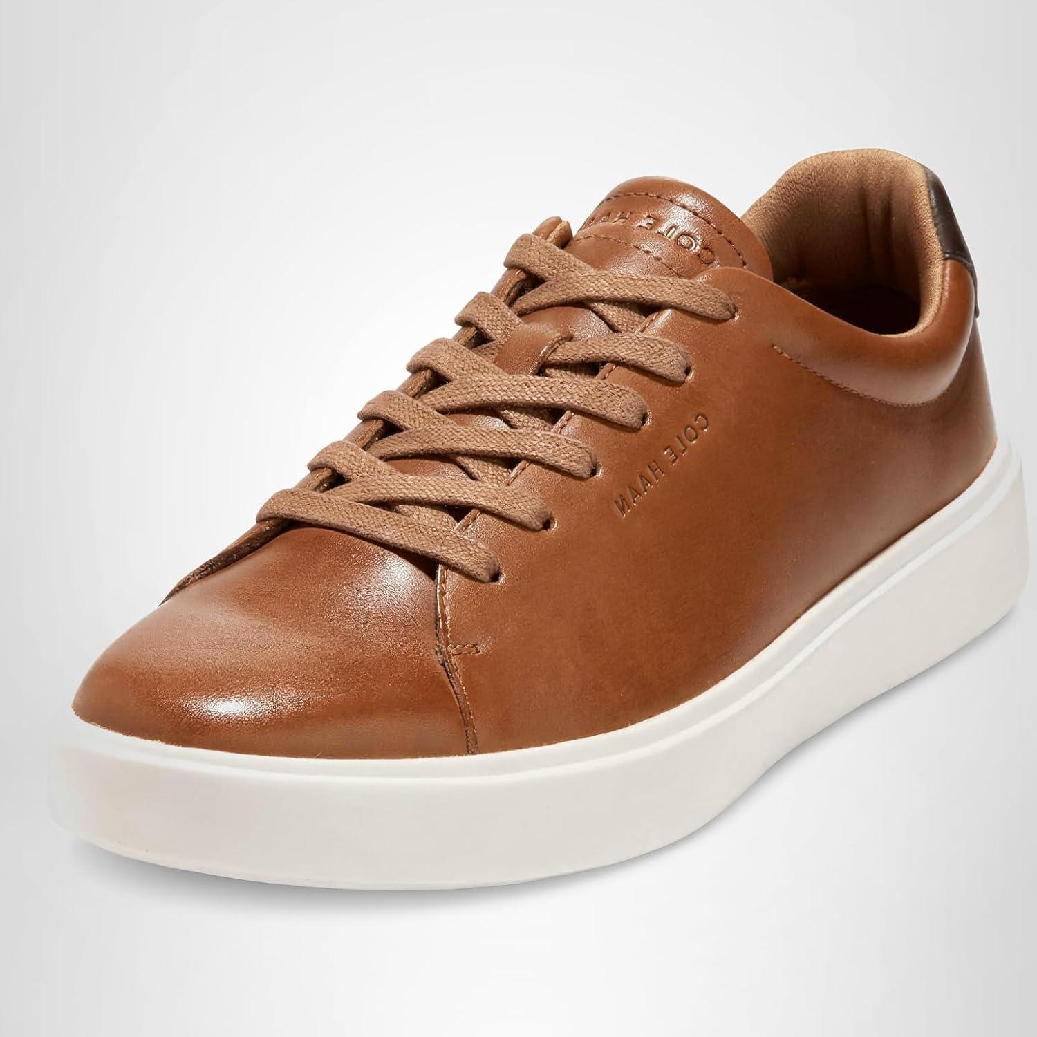 image:imageCole Haan Mens Grand Crosscourt Traveler SneakerBritish Tan