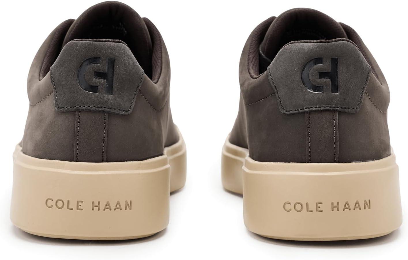 image:imageCole Haan Mens Grand Crosscourt Traveler SneakerCh Deep Olive NubuckRavenCh Lt Sesame