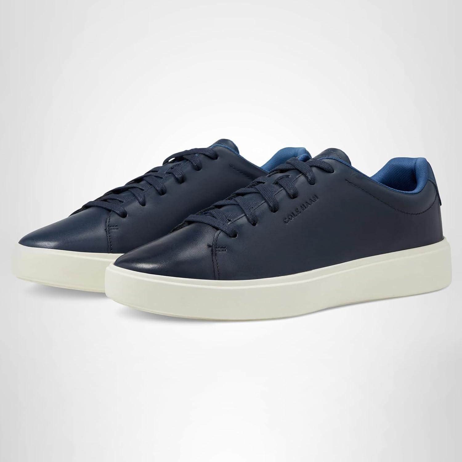 image:imageCole Haan Mens Grand Crosscourt Traveler SneakerNavy BlazerIvory