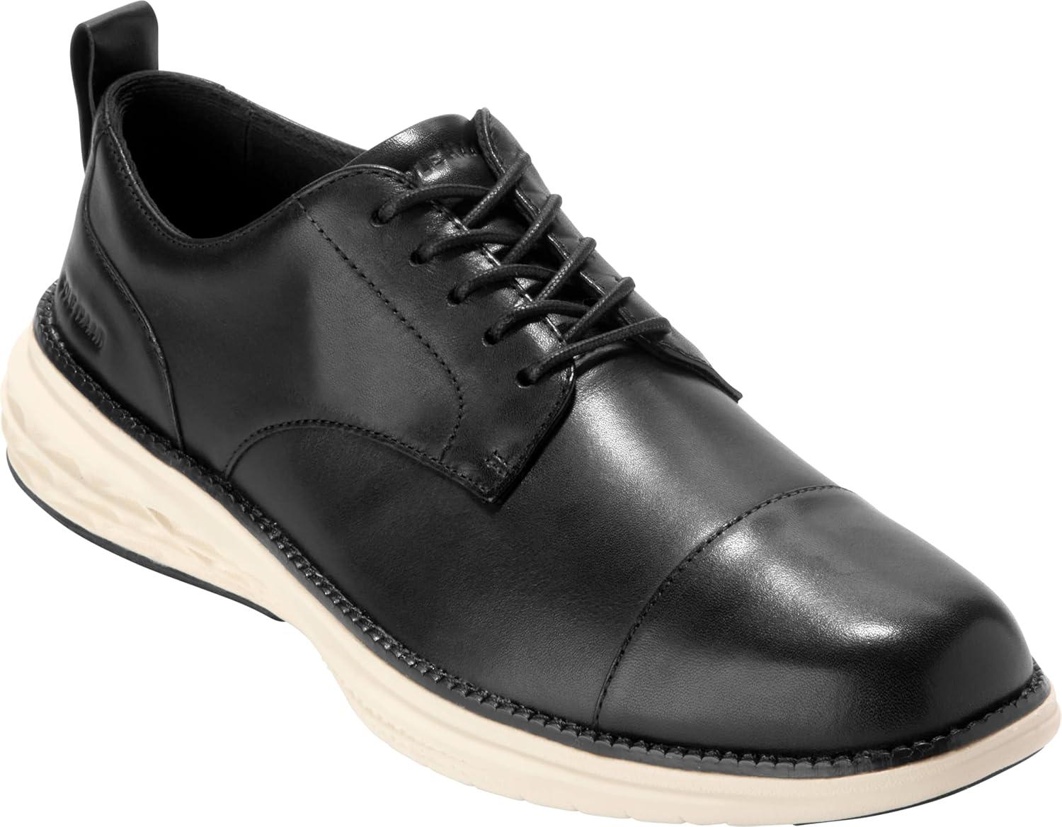 image:imageCole Haan Mens Grand Hurrion Cap ToeBlackIvory