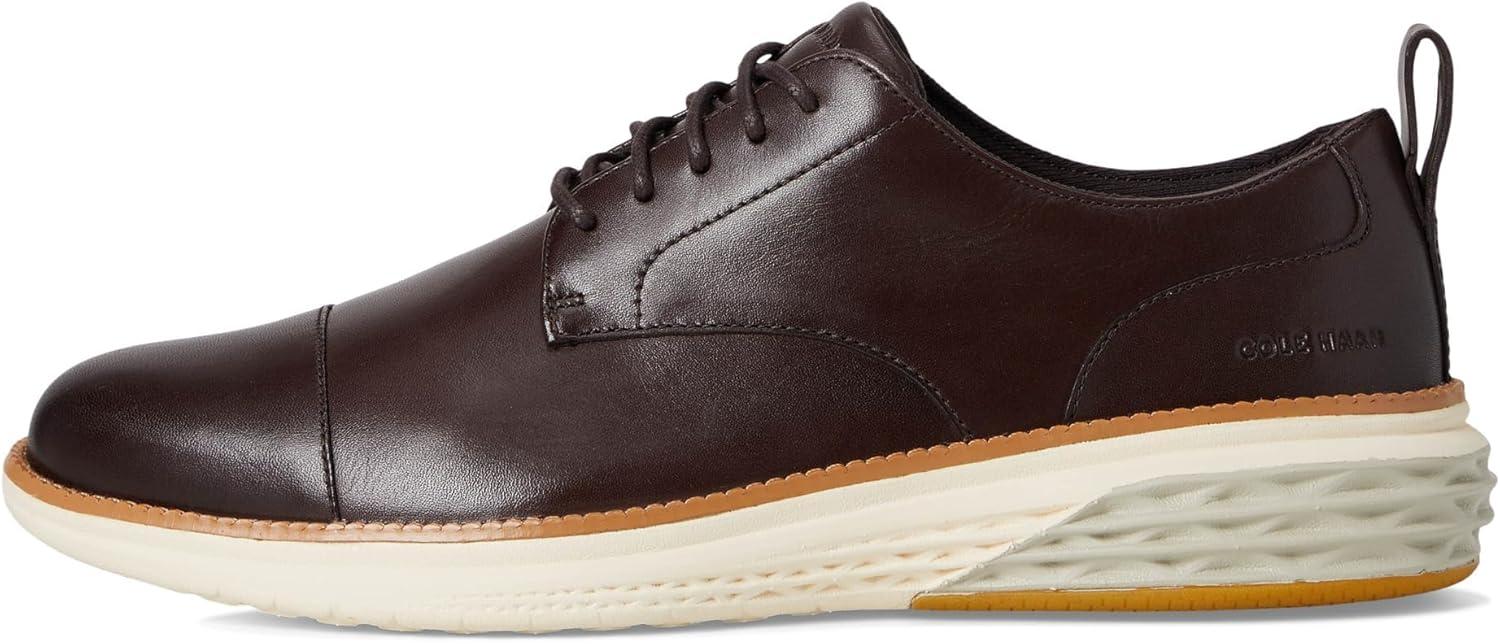 image:imageCole Haan Mens Grand Hurrion Cap ToeDark ChocolateIvory