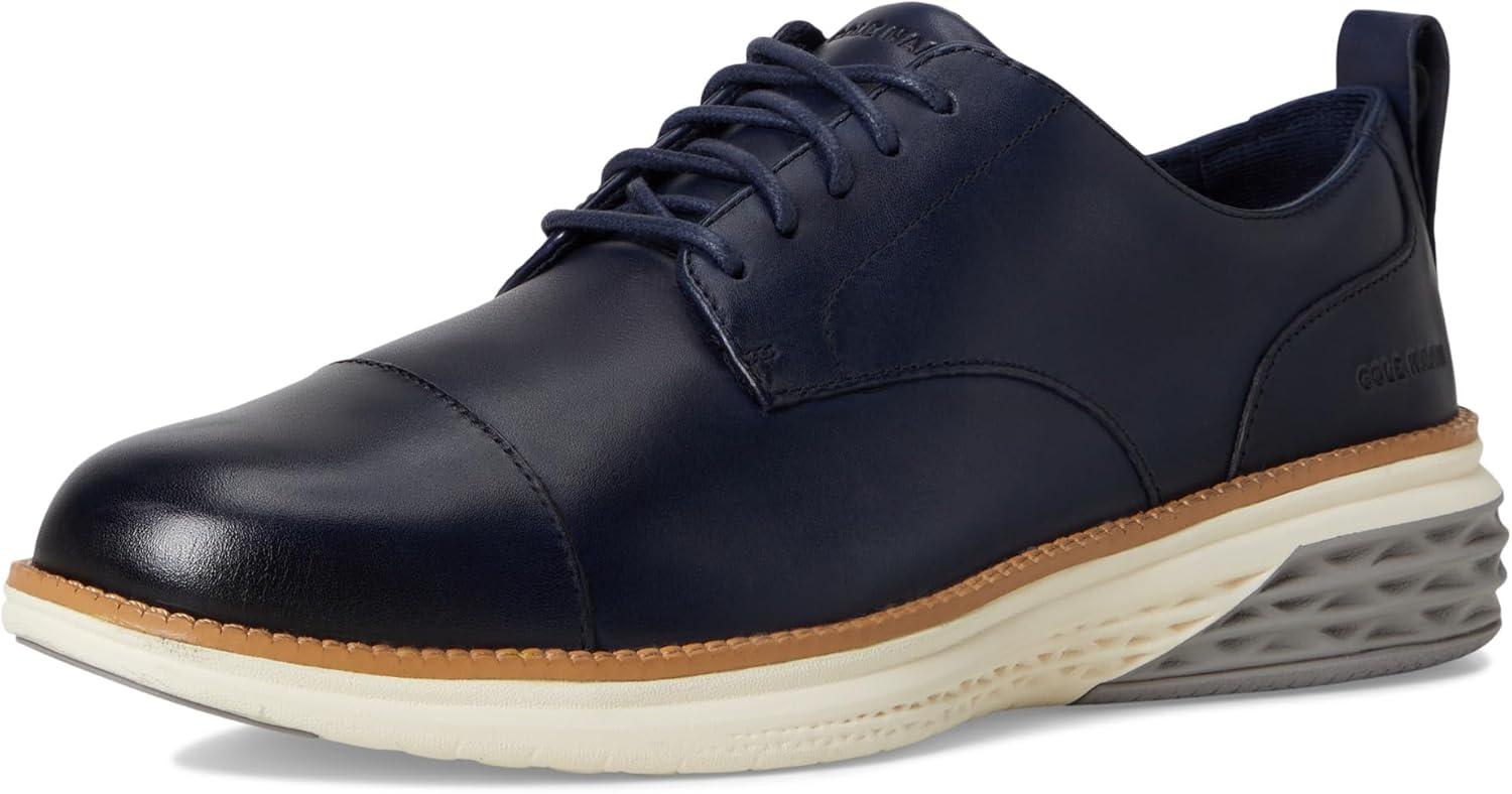 image:imageCole Haan Mens Grand Hurrion Cap ToeMidnight MoonIvory
