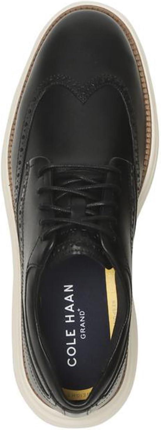 image:imageCole Haan Mens Grand Ultra Wing Tip OxfordsBlackIvory
