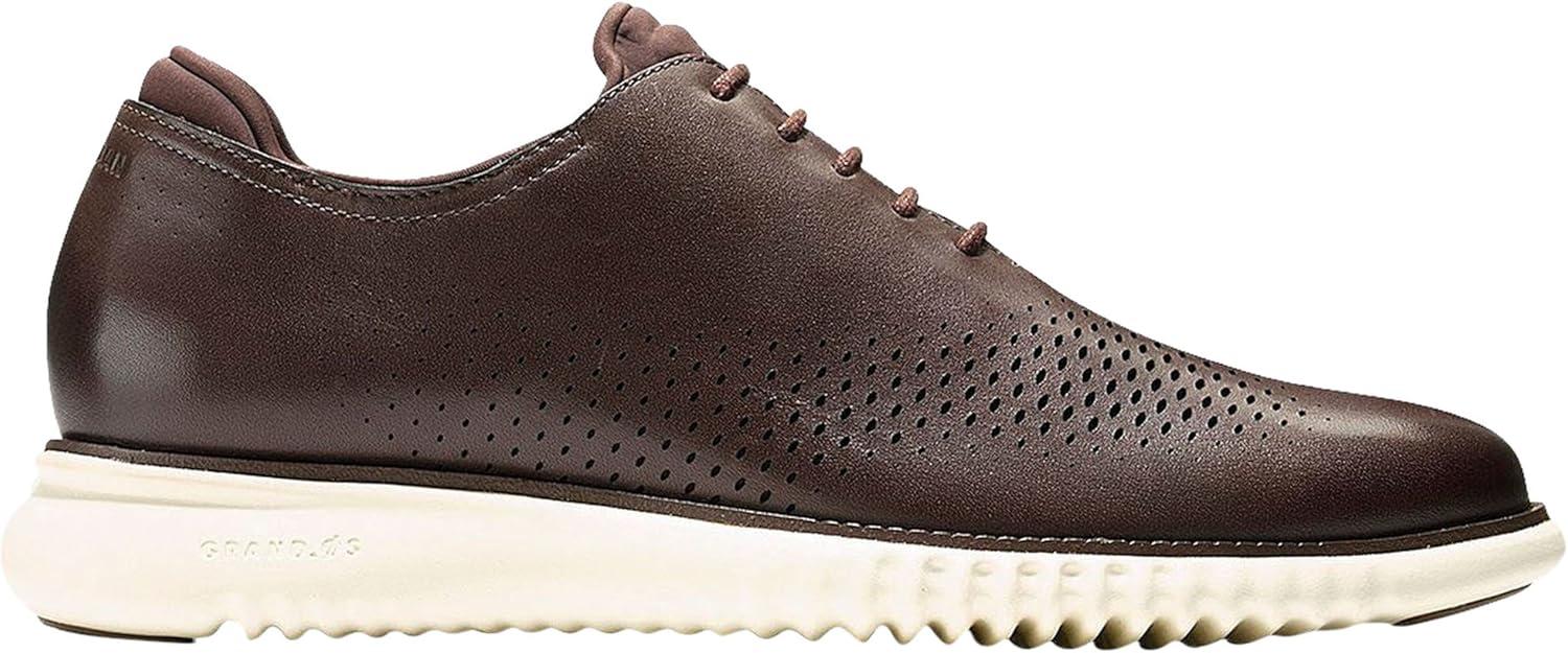 image:imageCole Haan Mens Zerogrand Wing OxfordChestnut Leather Ivory