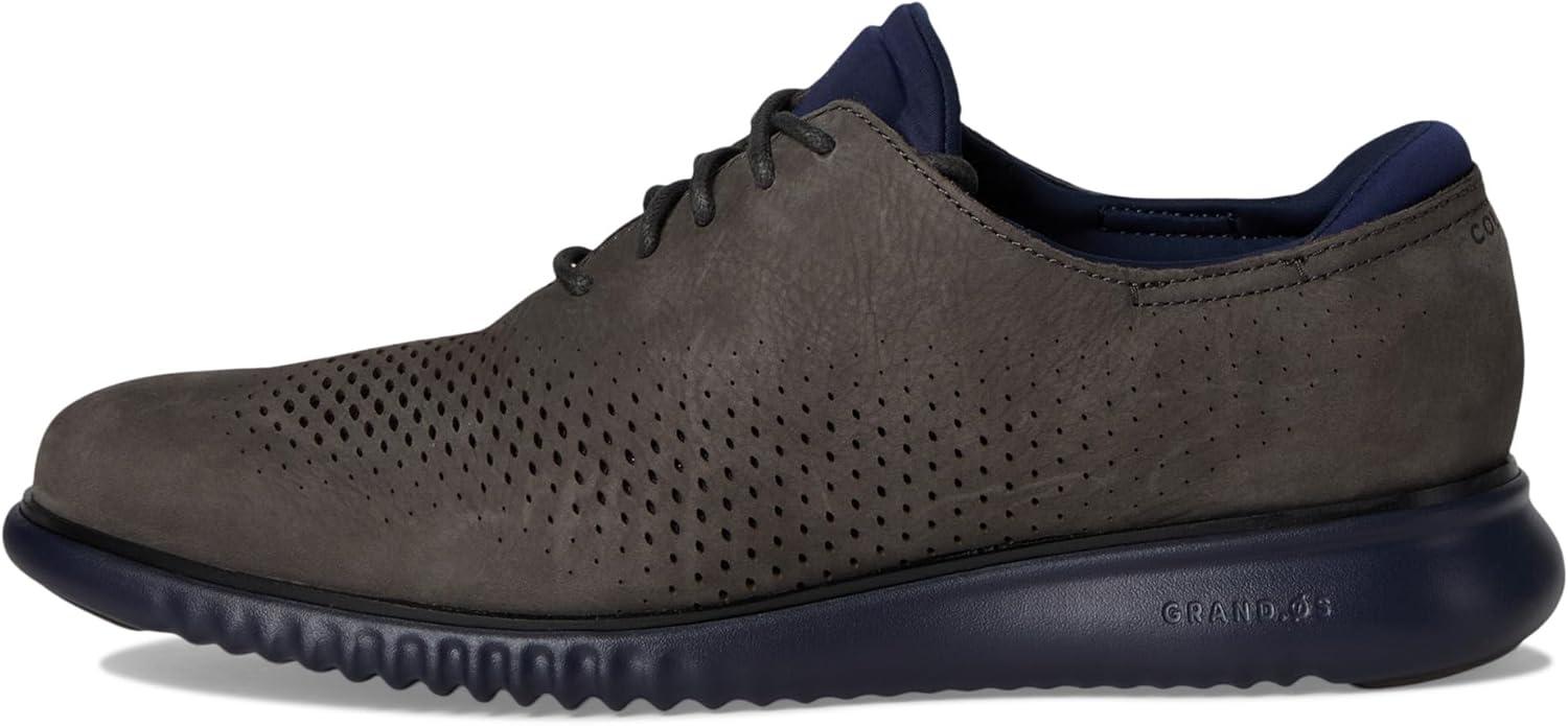 image:imageCole Haan Mens Zerogrand Wing OxfordRaven NubuckBlackMidnight Moon