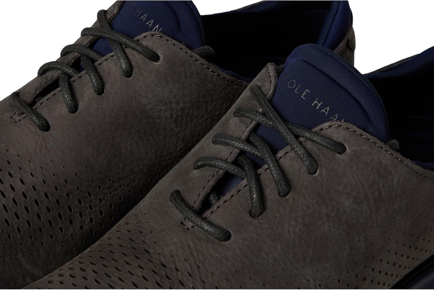 image:imageCole Haan Mens Zerogrand Wing OxfordRaven NubuckBlackMidnight Moon