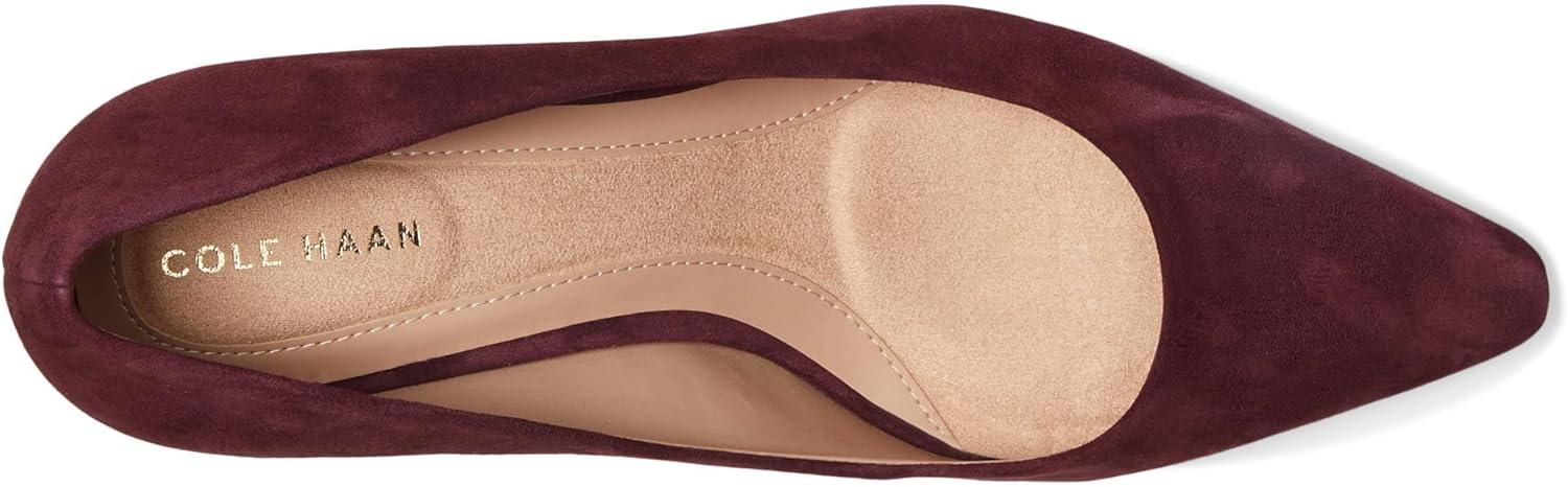 image:imageCole Haan Womens 65mm High Heel Goto JaneyBlack Garnet SuedeWhite