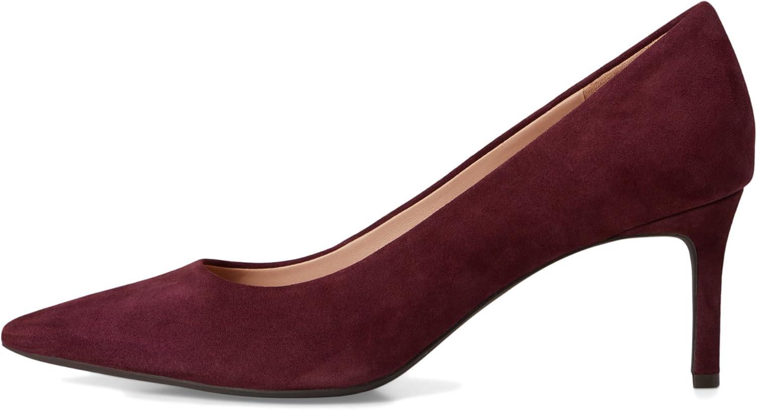 image:imageCole Haan Womens 65mm High Heel Goto JaneyBlack Garnet SuedeWhite