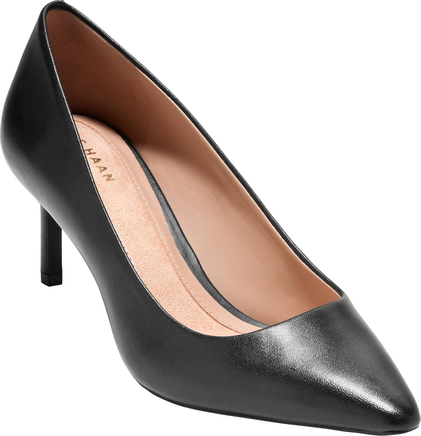 image:imageCole Haan Womens 65mm High Heel Goto JaneyBlack Leather