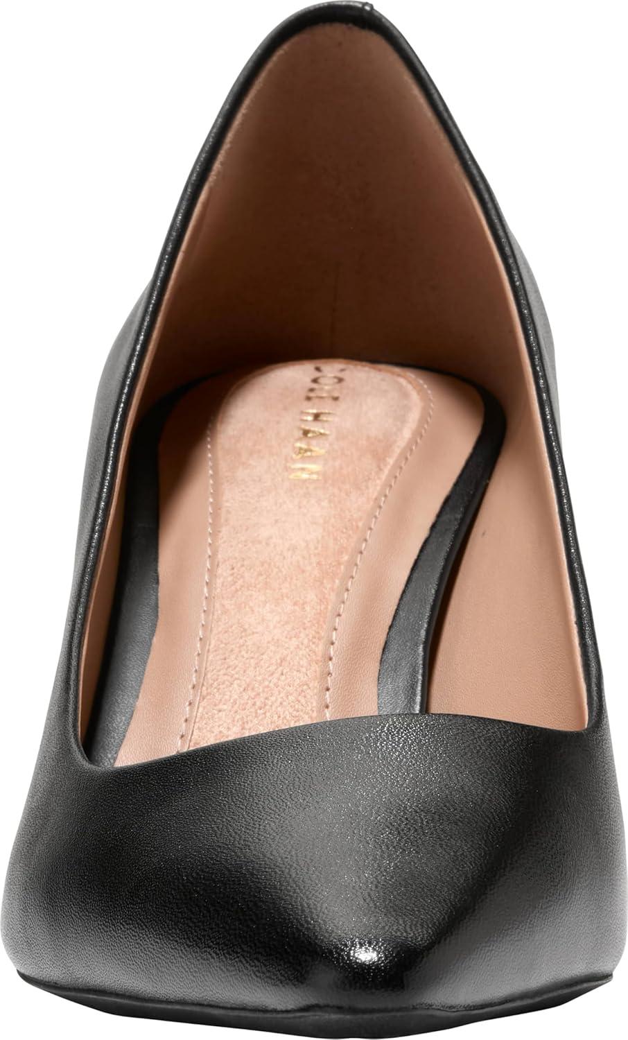 image:imageCole Haan Womens 65mm High Heel Goto JaneyBlack Leather