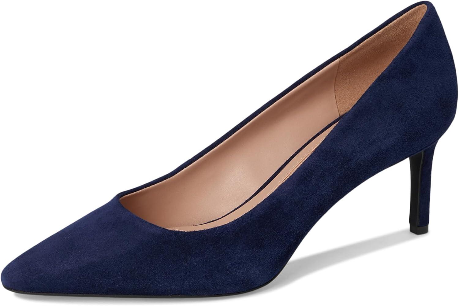 image:imageCole Haan Womens 65mm High Heel Goto JaneyMidnight Moon SuedeRaven