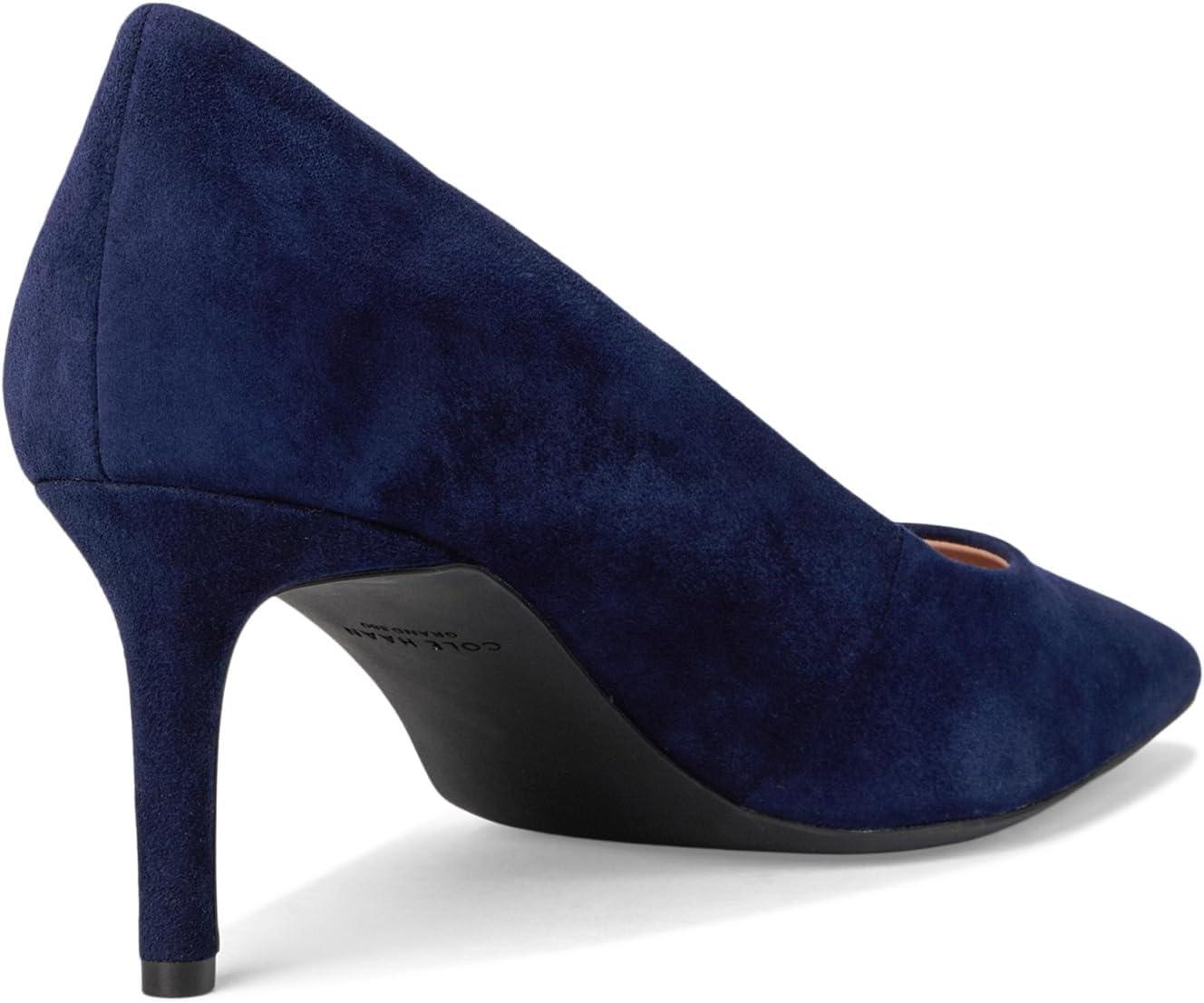 image:imageCole Haan Womens 65mm High Heel Goto JaneyMidnight Moon SuedeRaven