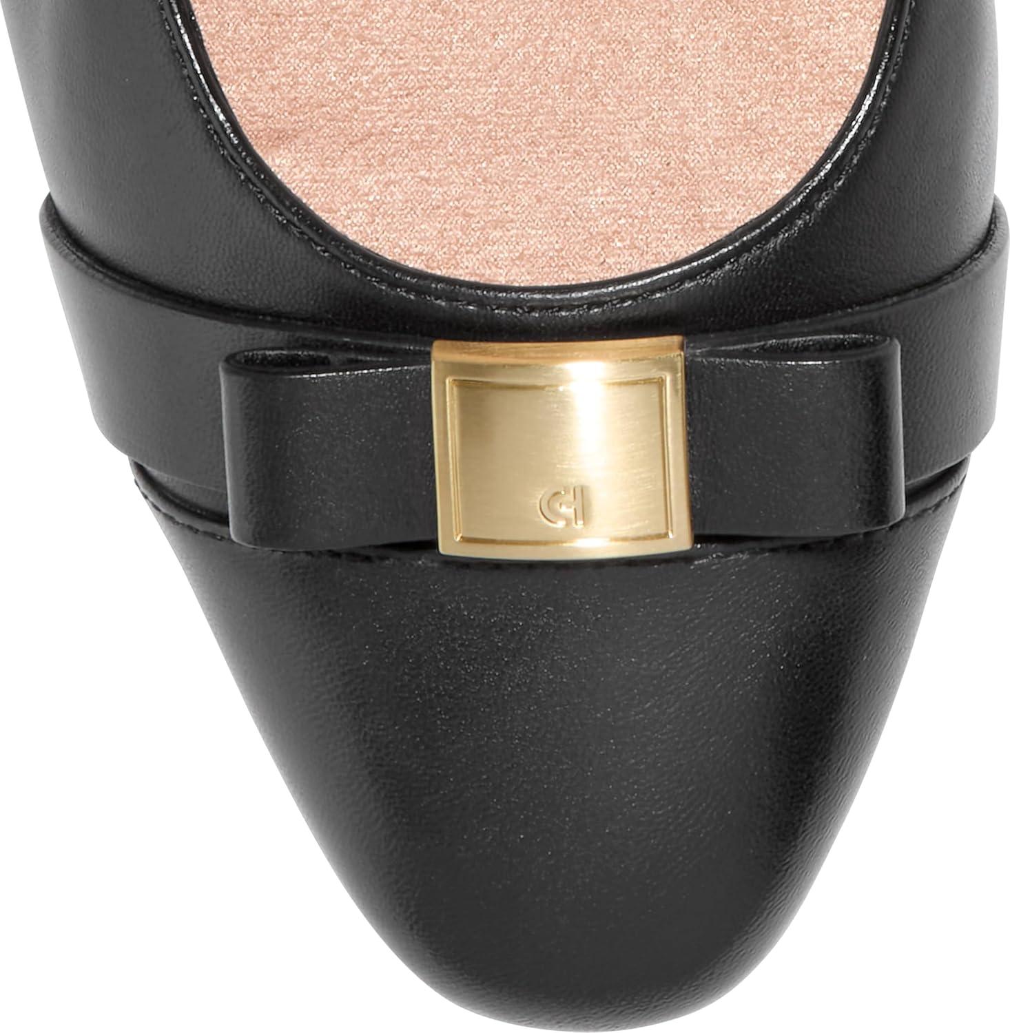 image:imageCole Haan Womens Goto Malta Bow WedgeBlack Leather