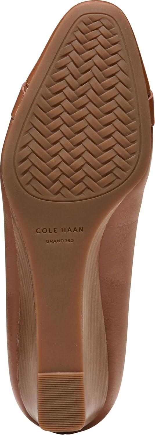 image:imageCole Haan Womens Goto Malta Bow WedgeBritish Tan LeatherIvory
