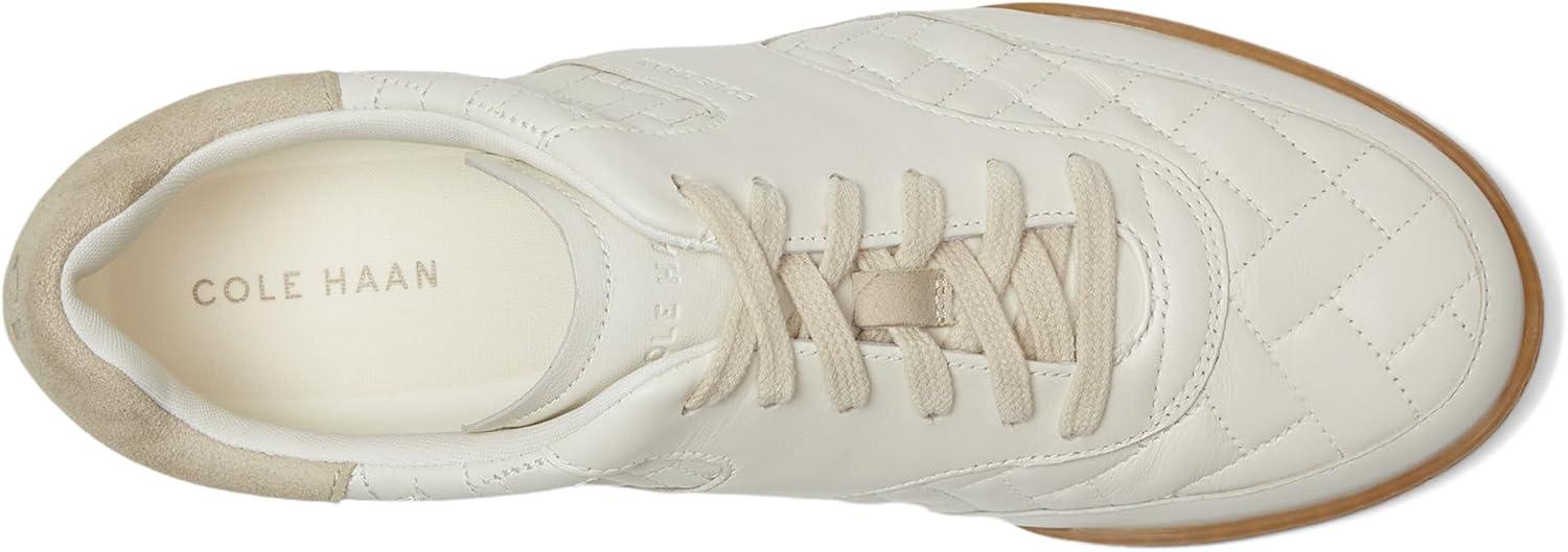 image:imageCole Haan Womens Grandpro JazlynIvory LeatherLight Sesame Suede